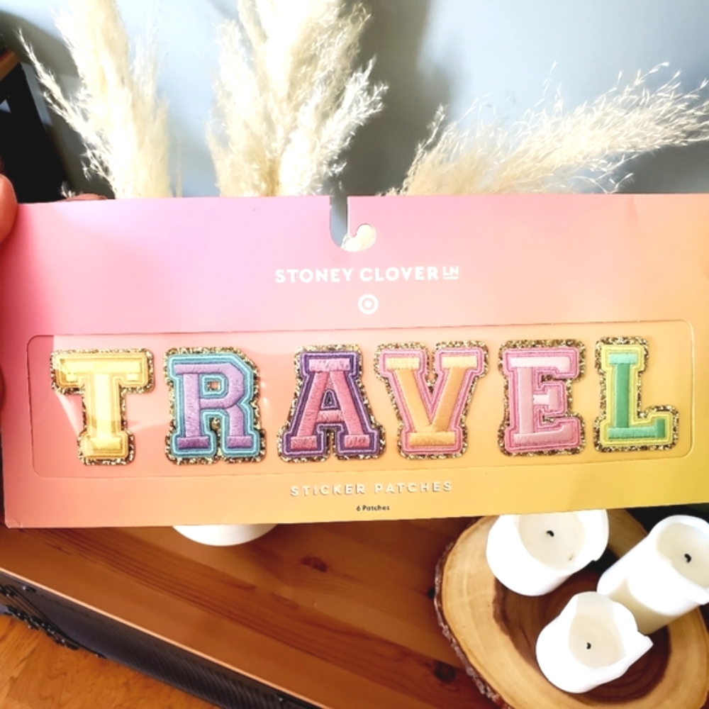 Stoney Clover Lane TRAVEL Sticker Patches